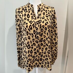 2/$40 🌸Chico’s Leopard Print Women's Top size 0 / XS